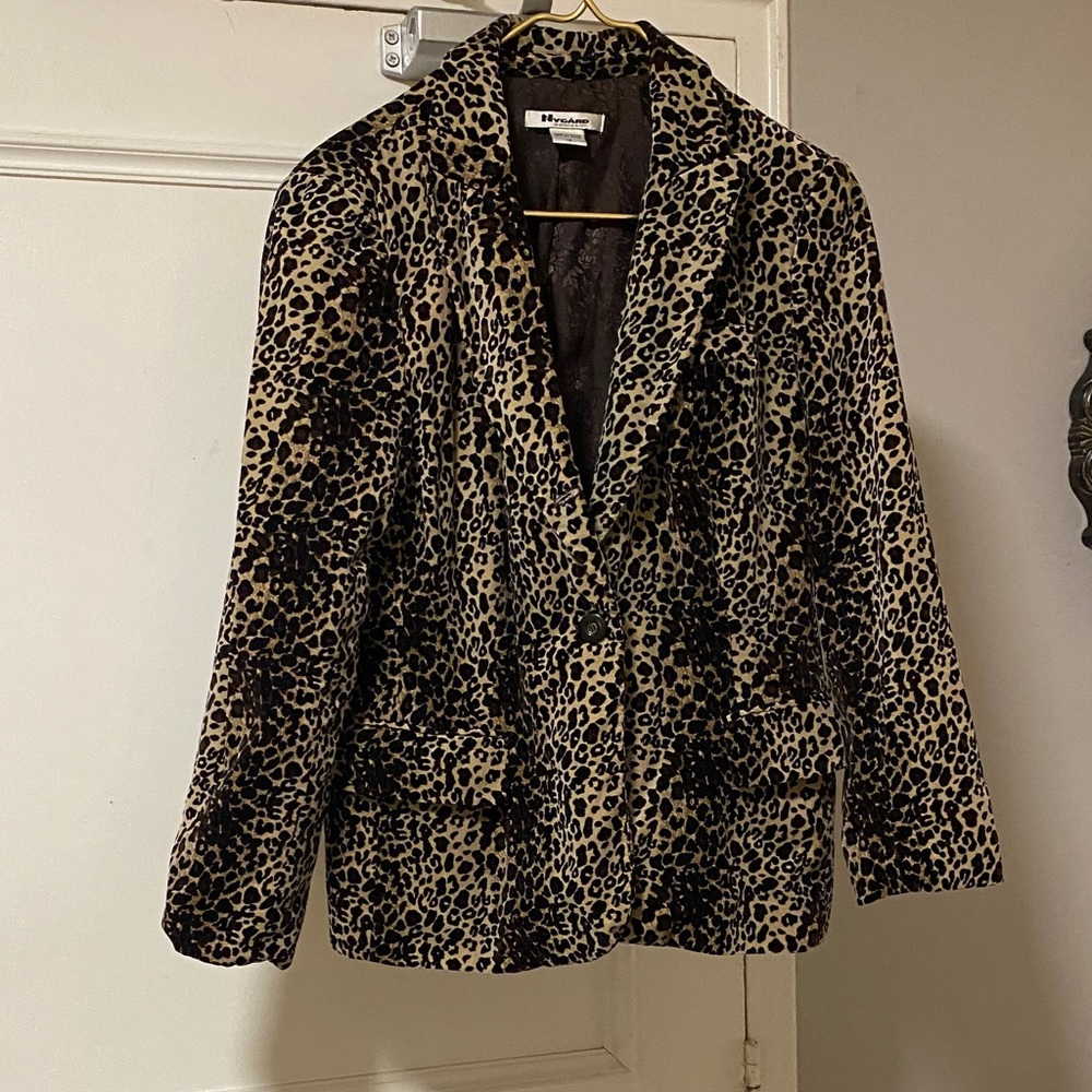 Vintage Nygard Animal Print Blazer